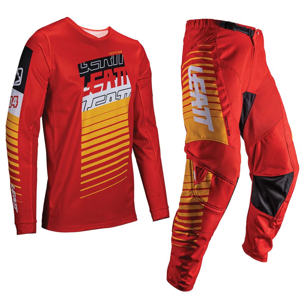 Leatt 2025 Motocross Combo Ride Kit 3.5 Red
